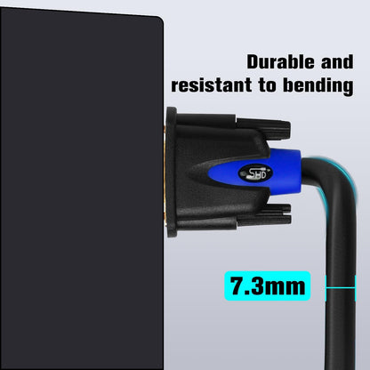 VGA Cable, VGA to VGA HD15 Monitor Cable for PC Laptop TV Projector-3Feet